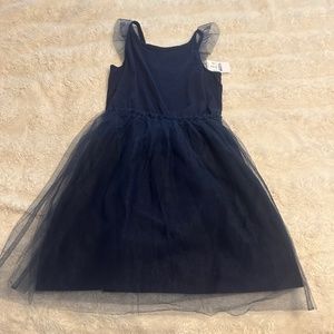 J Crew/Crewcuts girls navy dress